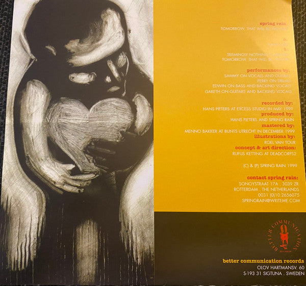Springrain : Tomorrow, That Will Be The Day... (7")