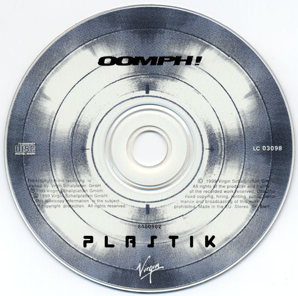 OOMPH! : Plastik (CD, Album)