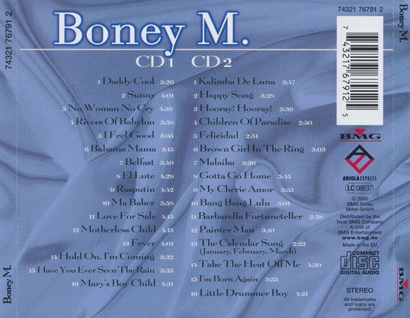Boney M. : Boney M. (2xCD, Comp, RE)