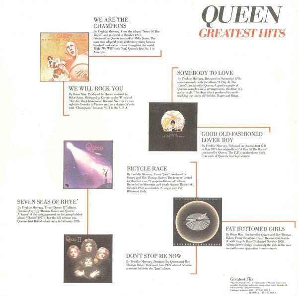 Queen : Grootste Hits (LP, Comp)