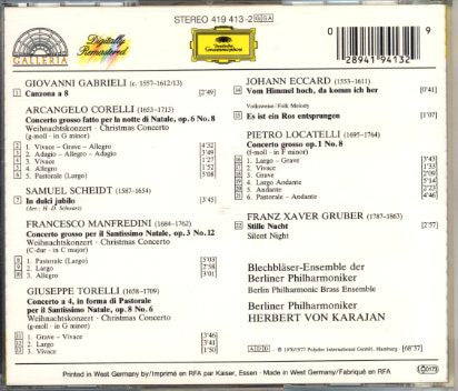 Herbert Von Karajan : Ein Weihnachtskonzert - A Christmas Concert (CD, Comp)