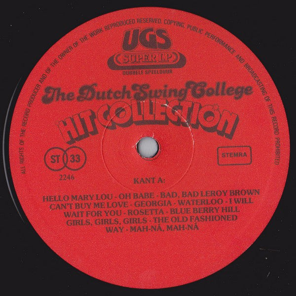 The Dutch Swing College Band : Hit Collection (LP, Comp)