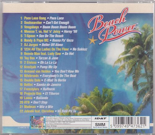 Various : Beach Power (CD, Comp)