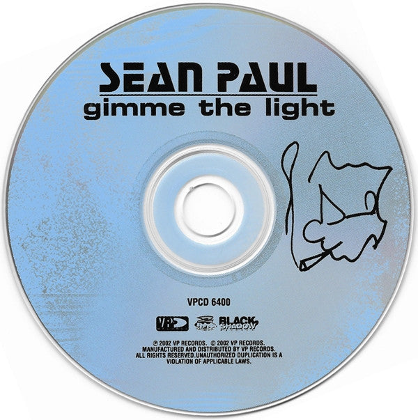 Sean Paul : Gimme The Light (CD, Single)