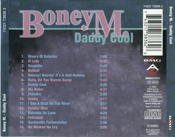 Boney M. : Daddy Cool (CD, Comp, RE)