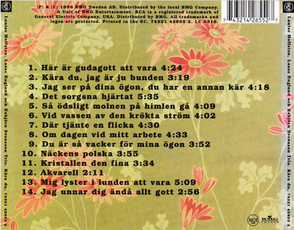 Louise Hoffsten, Lasse Englund Och E.S.T. : Kära Du, (CD, Album)