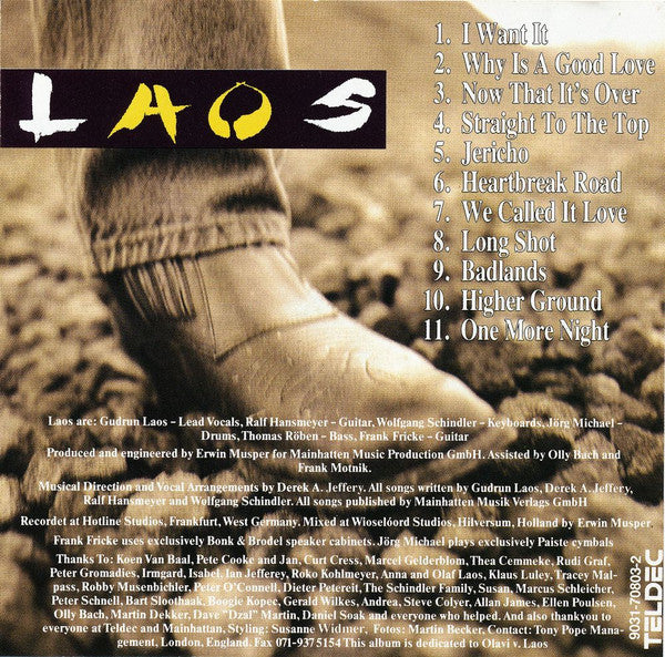 Laos : We Want It (CD, Album)