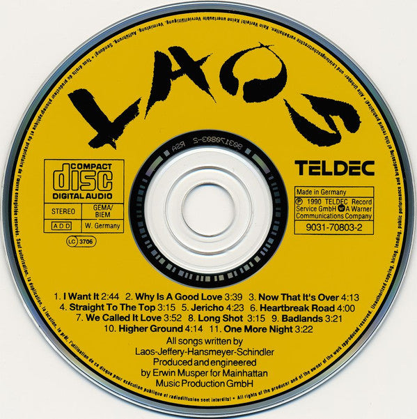 Laos : We Want It (CD, Album)