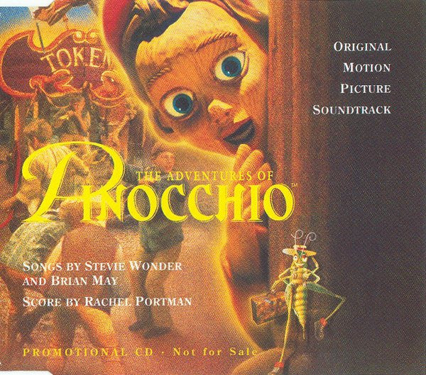 Stevie Wonder / Brian May : The Adventures Of Pinocchio (CD, Single, Promo)