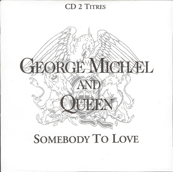 George Michael And Queen : Somebody To Love (CD, Single, Car)