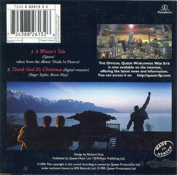 Queen : A Winter's Tale (CD, Single)