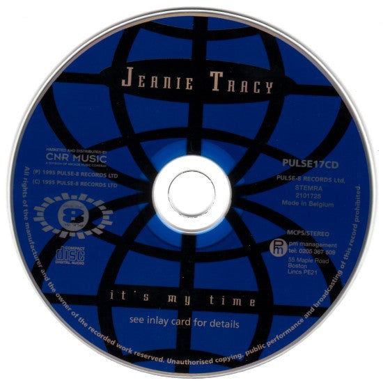 Jeanie Tracy : It's My Time (CD, Album)