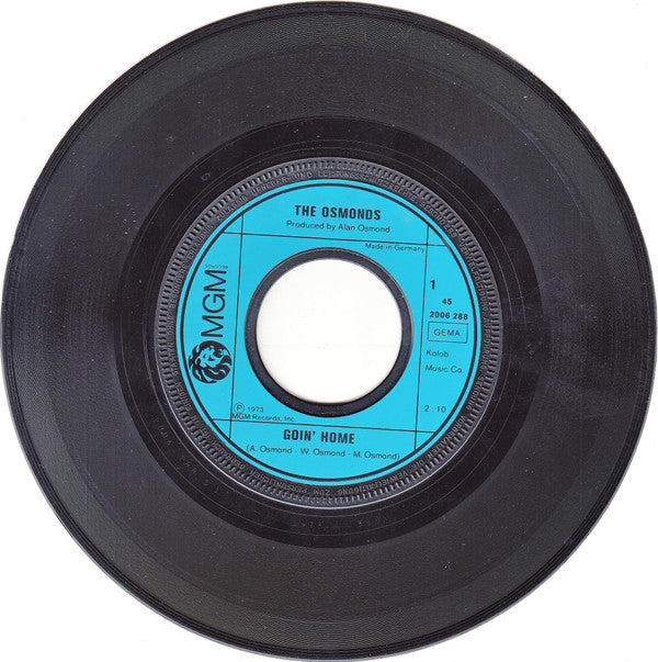 The Osmonds : Goin' Home (7", Single)