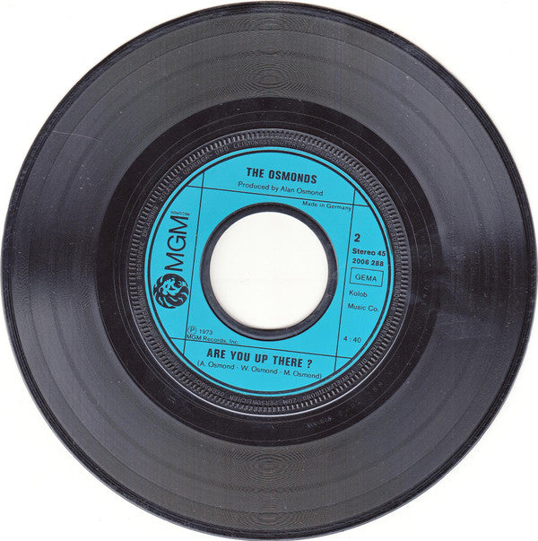 The Osmonds : Goin' Home (7", Single)
