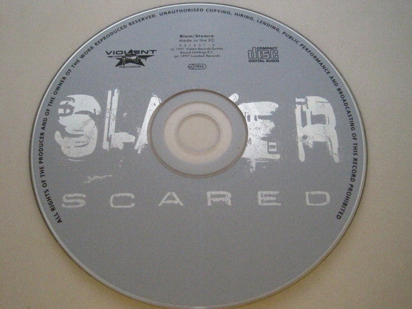 Slacker : Scared (CD, Maxi)