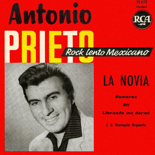 Antonio Prieto : Rock Lento Mexicano (7", EP)