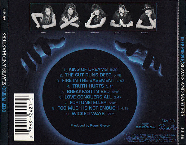 Deep Purple : Slaves And Masters (CD, Album)