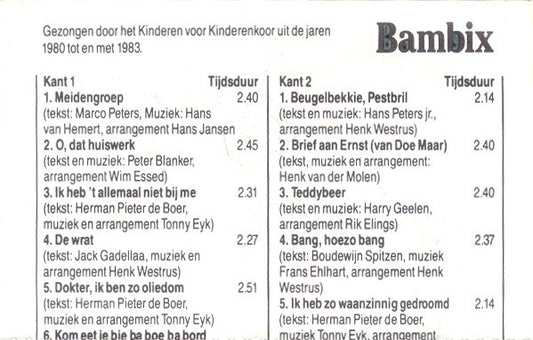 Kinderen voor Kinderen : Het Leukste Uit Kinderen Voor Kinderen (Cass, Comp)