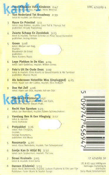 Kinderen voor Kinderen : Kinderen Voor Kinderen 14 (Cass, Album)