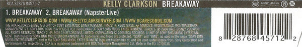 Kelly Clarkson : Breakaway (CD, Single)