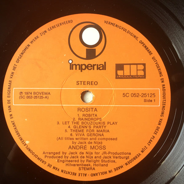 André Moss : Rosita (LP)