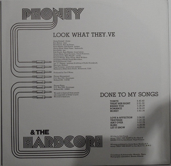 Phoney & The Hardcore : Phoney For Real (LP, Album)