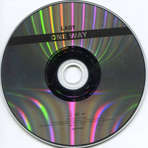 One Way : Lady (CD, Album, Ltd, RE)