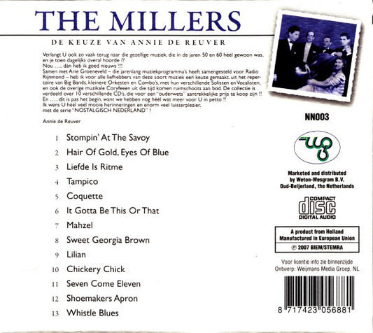 De Millers : De Keuze Van Annie de Reuver (CD, Comp)