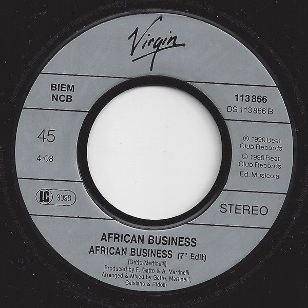 African Business : In Zaire Business (7", Single)