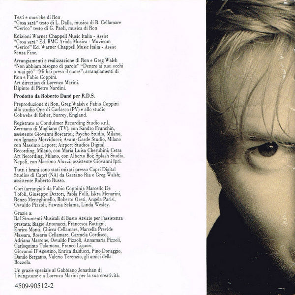 Ron (16) : Le Foglie E Il Vento (CD, Album)