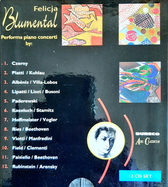 Felicja Blumental : Felicja Blumental Performs Piano Concerti By: (12xCD)