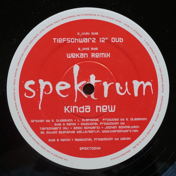 Spektrum : Kinda New (12")