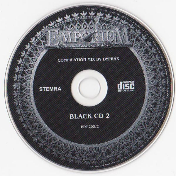 Various : Emporium (Thousand and One Nights Black) (2xCD, Mixed)