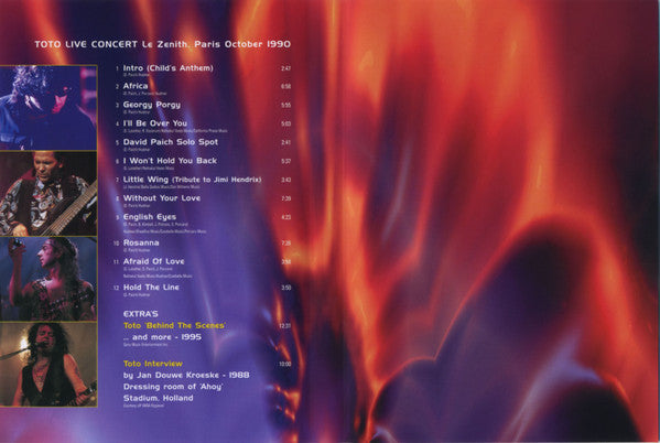 Toto : Greatest Hits Live... And More (DVD-V, Multichannel, PAL)