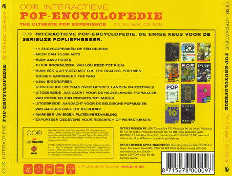 Various : OO® Interactieve Pop-Encyclopedie (Luxe Editie) (2xCD, Comp + CD-ROM)
