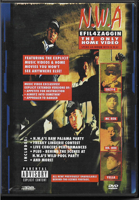 N.W.A. : Efil4zaggin: The Only Home Video (DVD-V, NTSC)