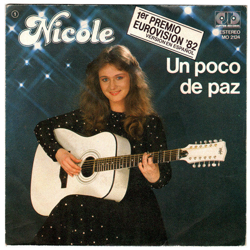Nicole (2) : Un Poco De Paz   (7", Single)