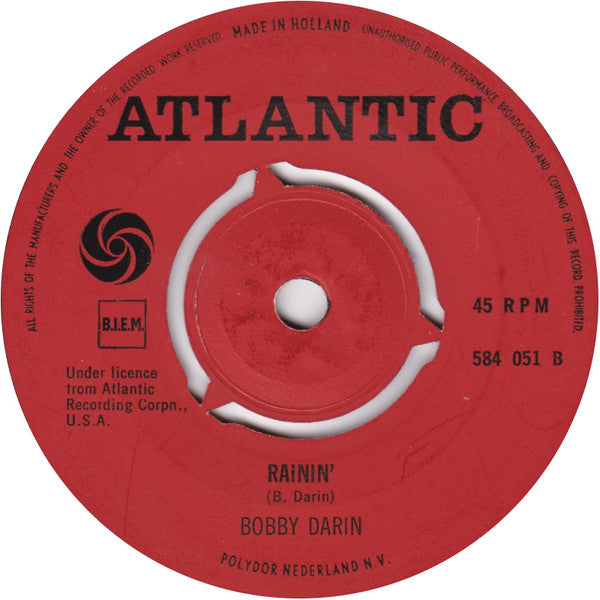Bobby Darin : If I Were A Carpenter (7", Single)