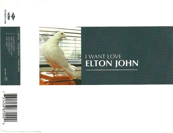Elton John : I Want Love (CD, Maxi)