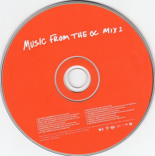 Various : Music From The OC: Mix 2 (CD, Album, Comp)