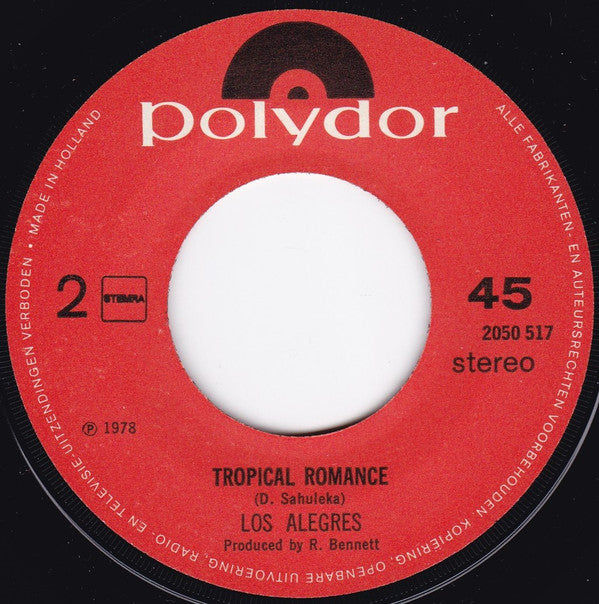 Los Alegres : Sunny Sunday (7", Single)