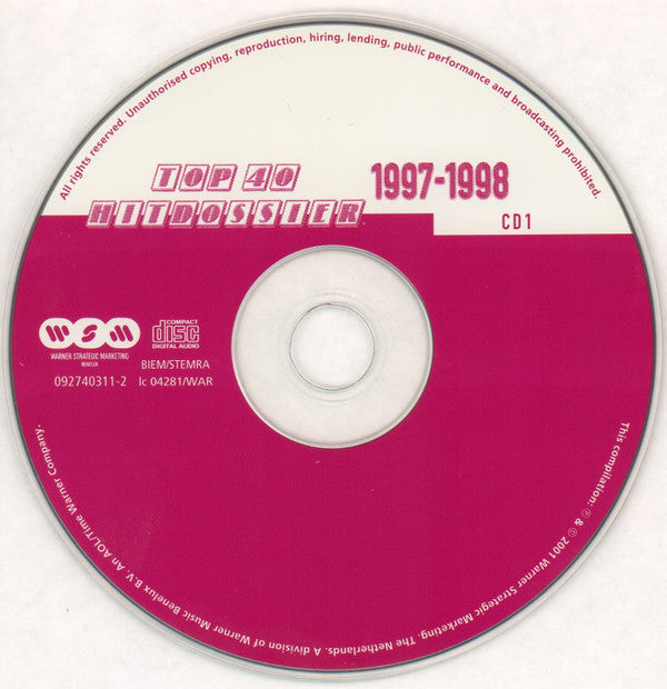 Various : Top 40 Hitdossier 1997-1998 (2xCD, Comp)