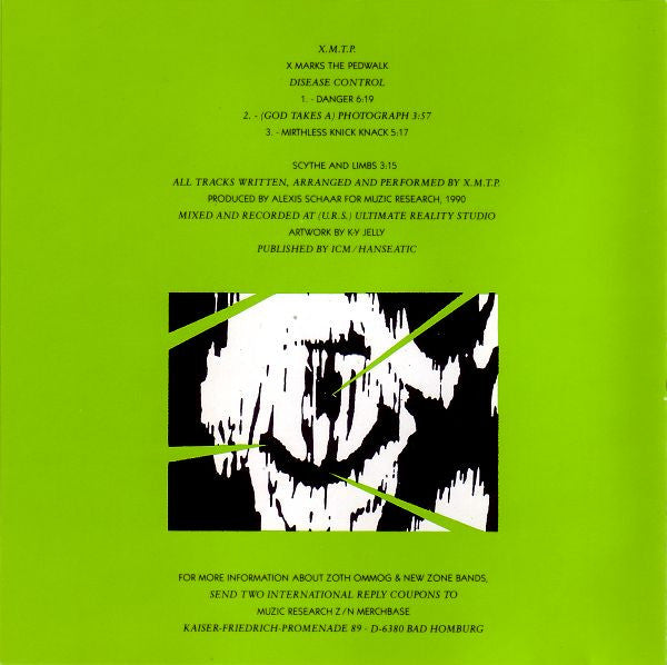 X-Marks The Pedwalk : Disease Control (CD, Maxi)