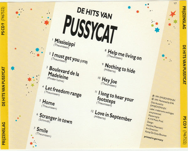 Pussycat (2) : De Hits Van Pussycat (CD, Comp)