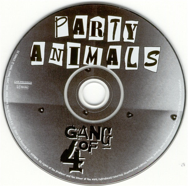 Party Animals : Gang Of 4 (CD, Comp + DVD-V, Comp)