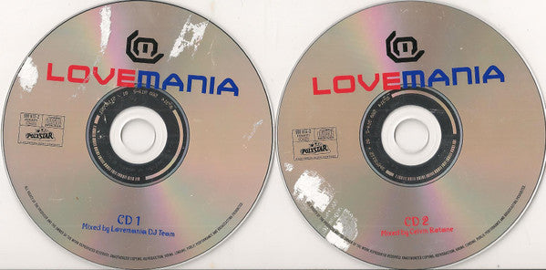 Various : Lovemania (2xCD, Comp, Mixed)