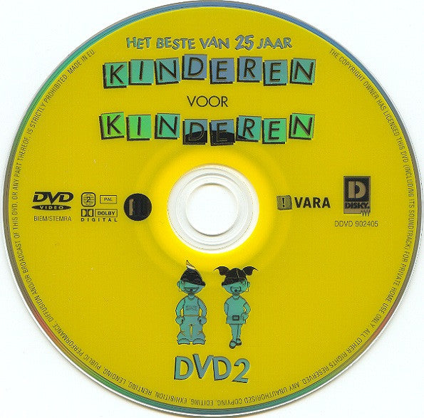 Kinderen voor Kinderen : Het Beste Van 25 Jaar Kinderen Voor Kinderen (2xDVD, Comp, PAL)