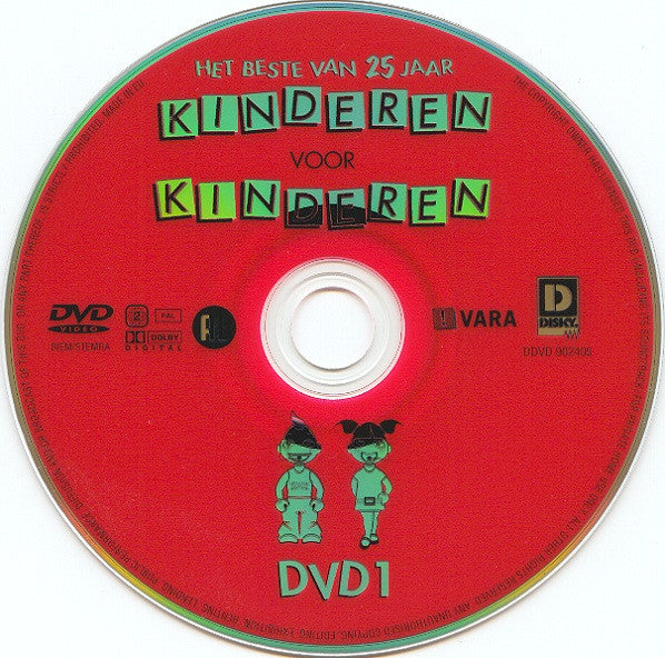 Kinderen voor Kinderen : De Afgelopen 25 Jaar Op 3 DVD's! (3xDVD, Comp, PAL)