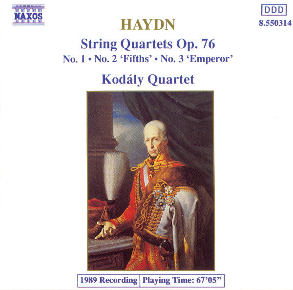 Joseph Haydn - Kodály Quartet : 15 Famous String Quartets (5xCD, Comp)