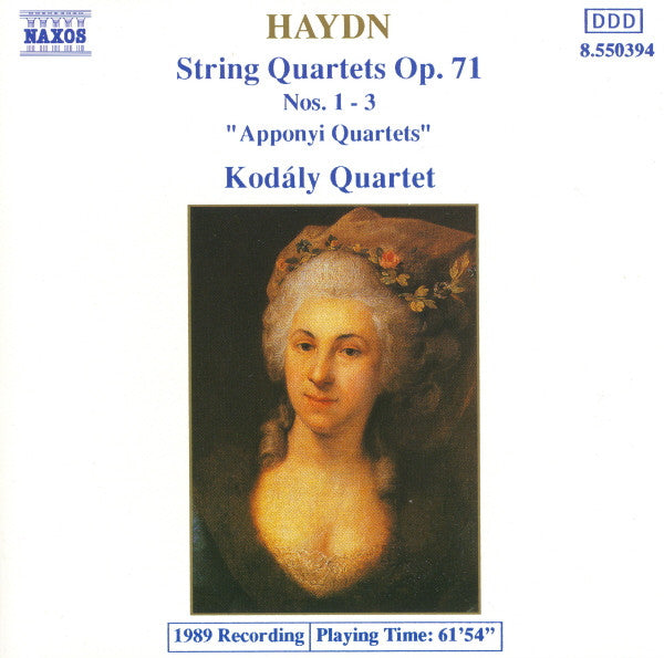 Joseph Haydn - Kodály Quartet : 15 Famous String Quartets (5xCD, Comp)
